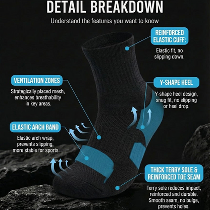 Comfort Crew Socks - 50% OFF