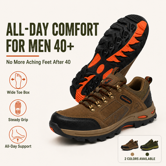 Men's non-slip shoes for all-day comfort.