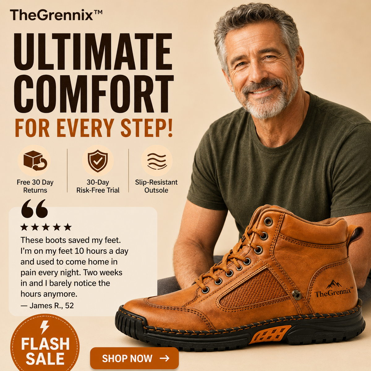 Men's All-Day Comfort Boots